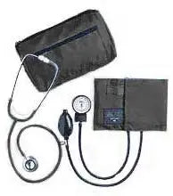 Briggs Dual Head Combination Kit - Professional Stethoscope and Sphygmomanometer Set