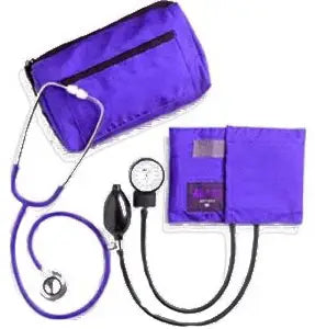 Briggs Dual Head Combination Kit - Professional Stethoscope and Sphygmomanometer Set