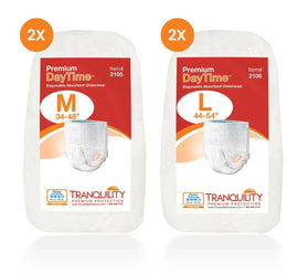 Tranquility Premium DayTime Underwear - Sample Pack