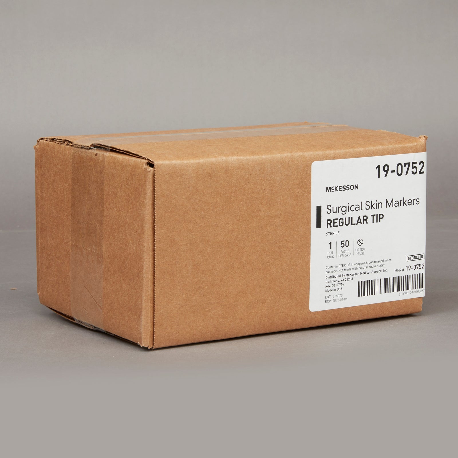 McKesson Skin Marker with Ruler and Labels