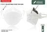 KN95 3D Face Mask | Comfort 3D Fit, Adjustable Ear Loops - Bag of 10