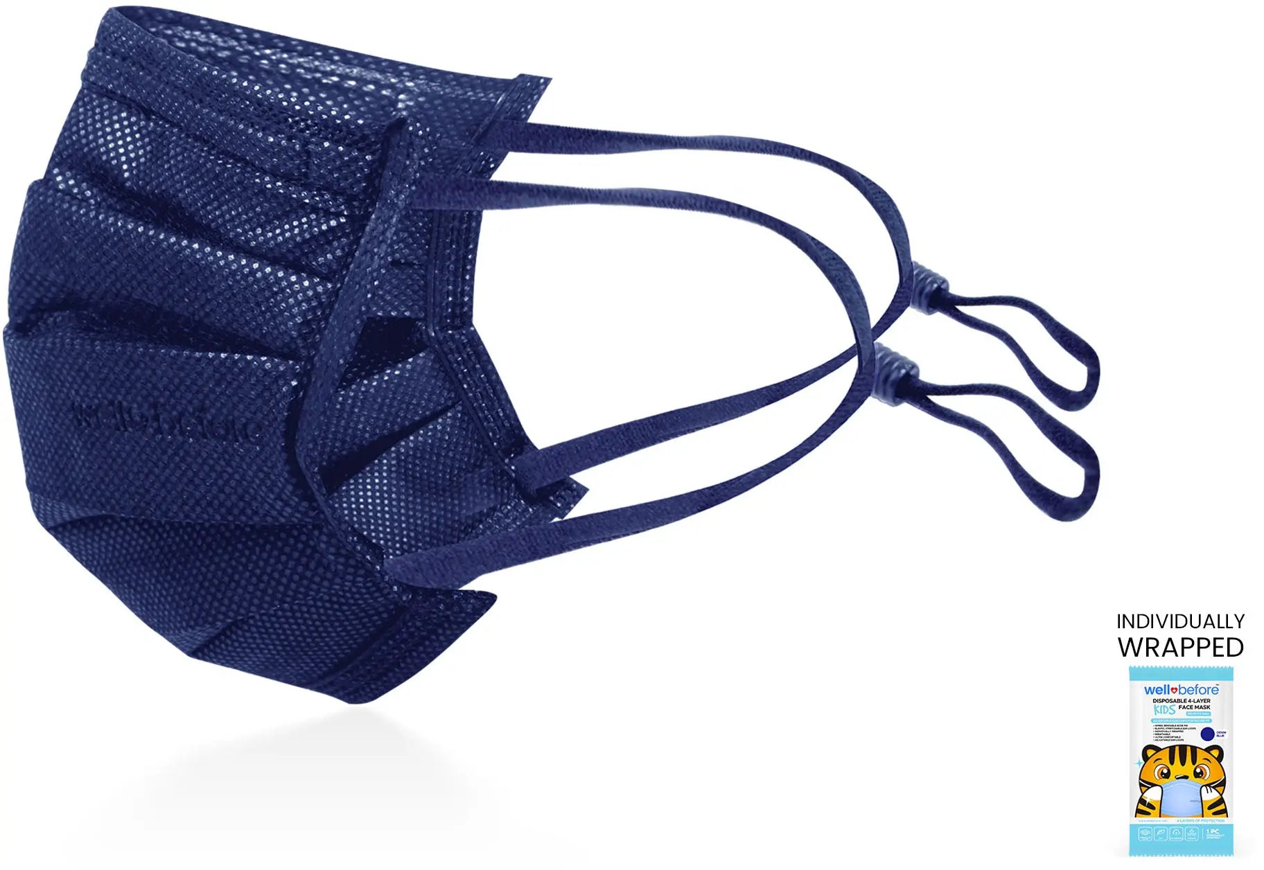 Disposable 4-Ply Kids Mask - BAG of 10