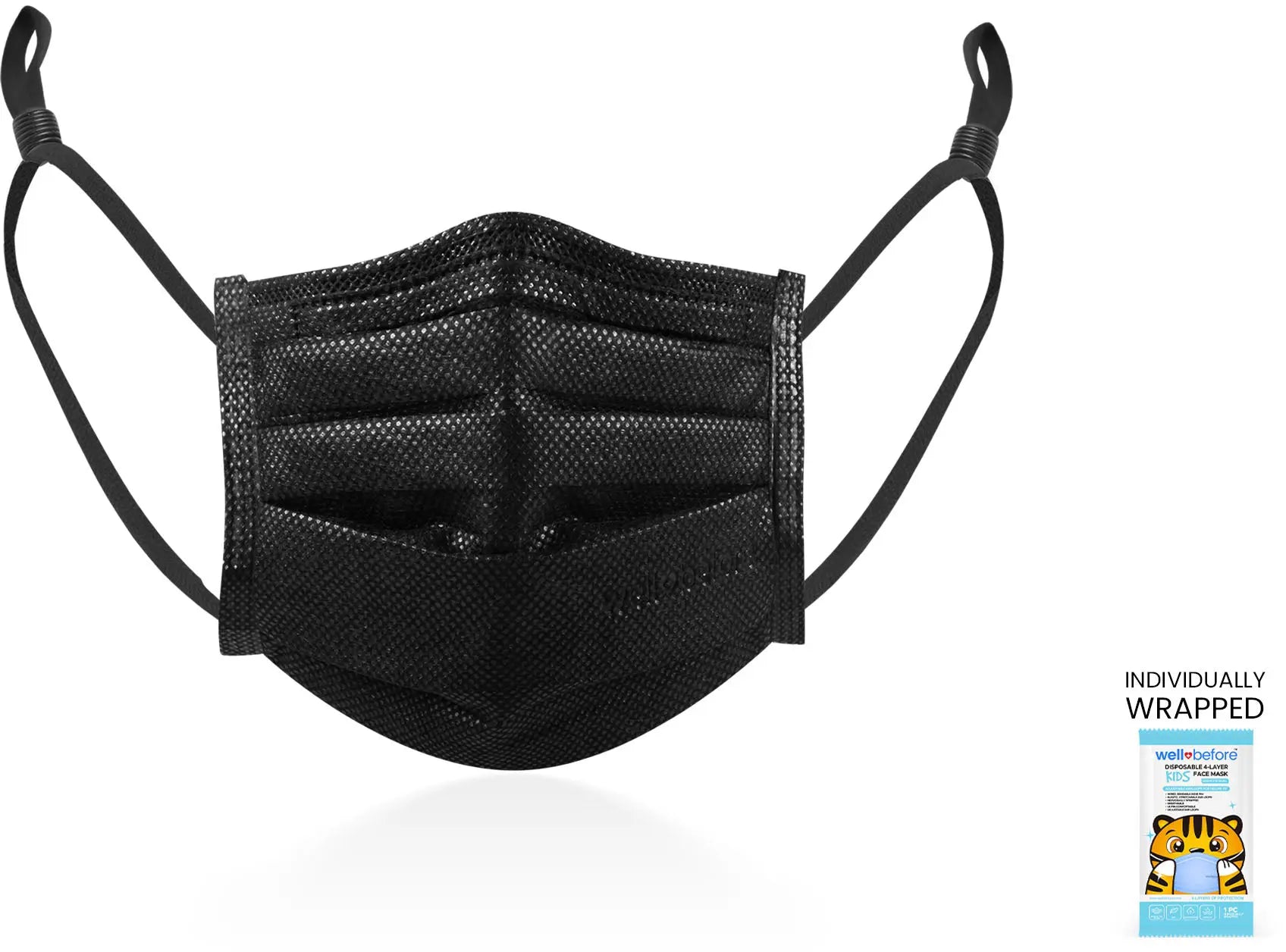 Disposable 4-Ply Kids Mask - BAG of 10