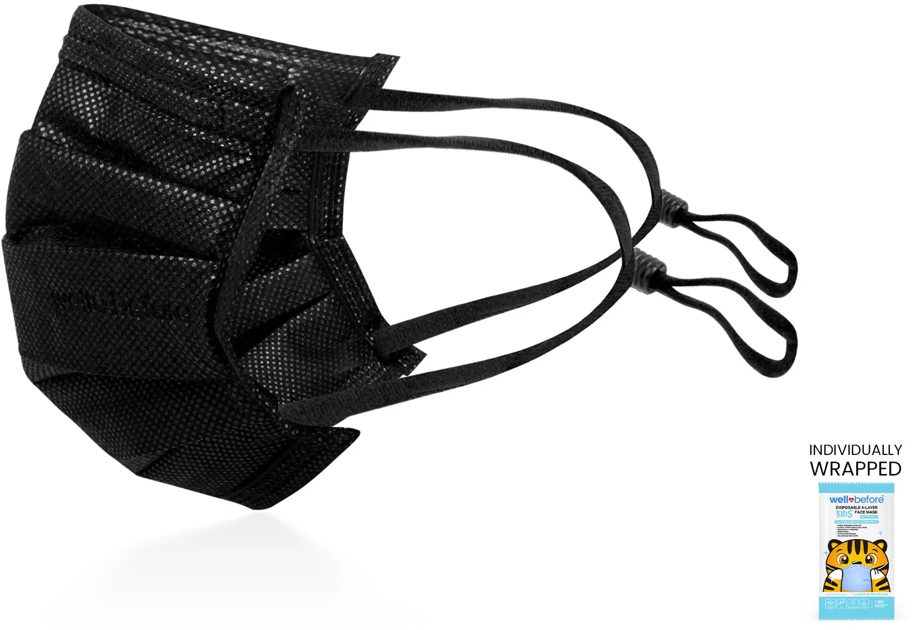 Disposable 4-Ply Kids Mask - BAG of 10