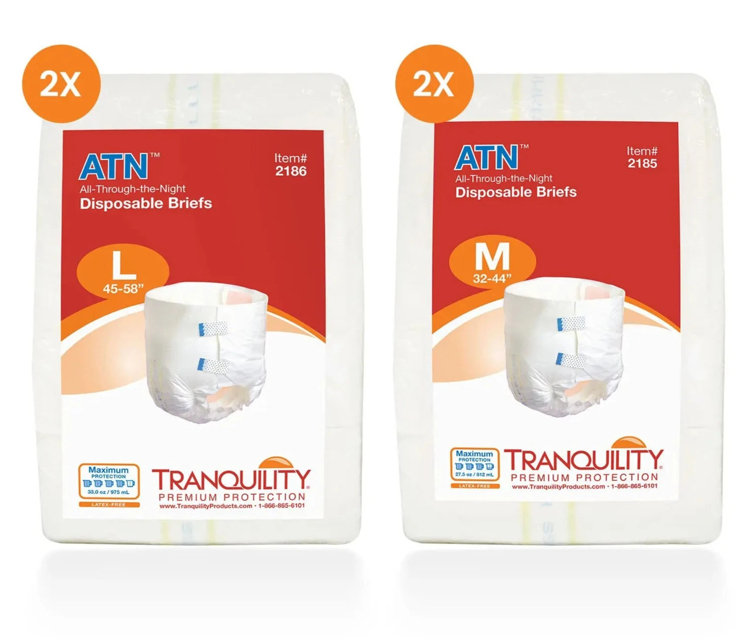 Tranquility ATN (All-Through-The-Night) Briefs - Sample Pack