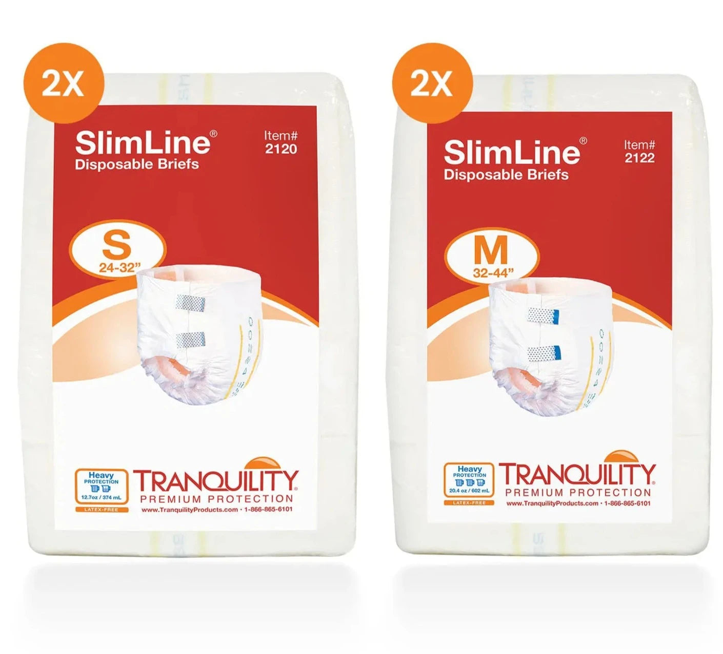 Tranquility SlimLine Briefs - Sample Pack