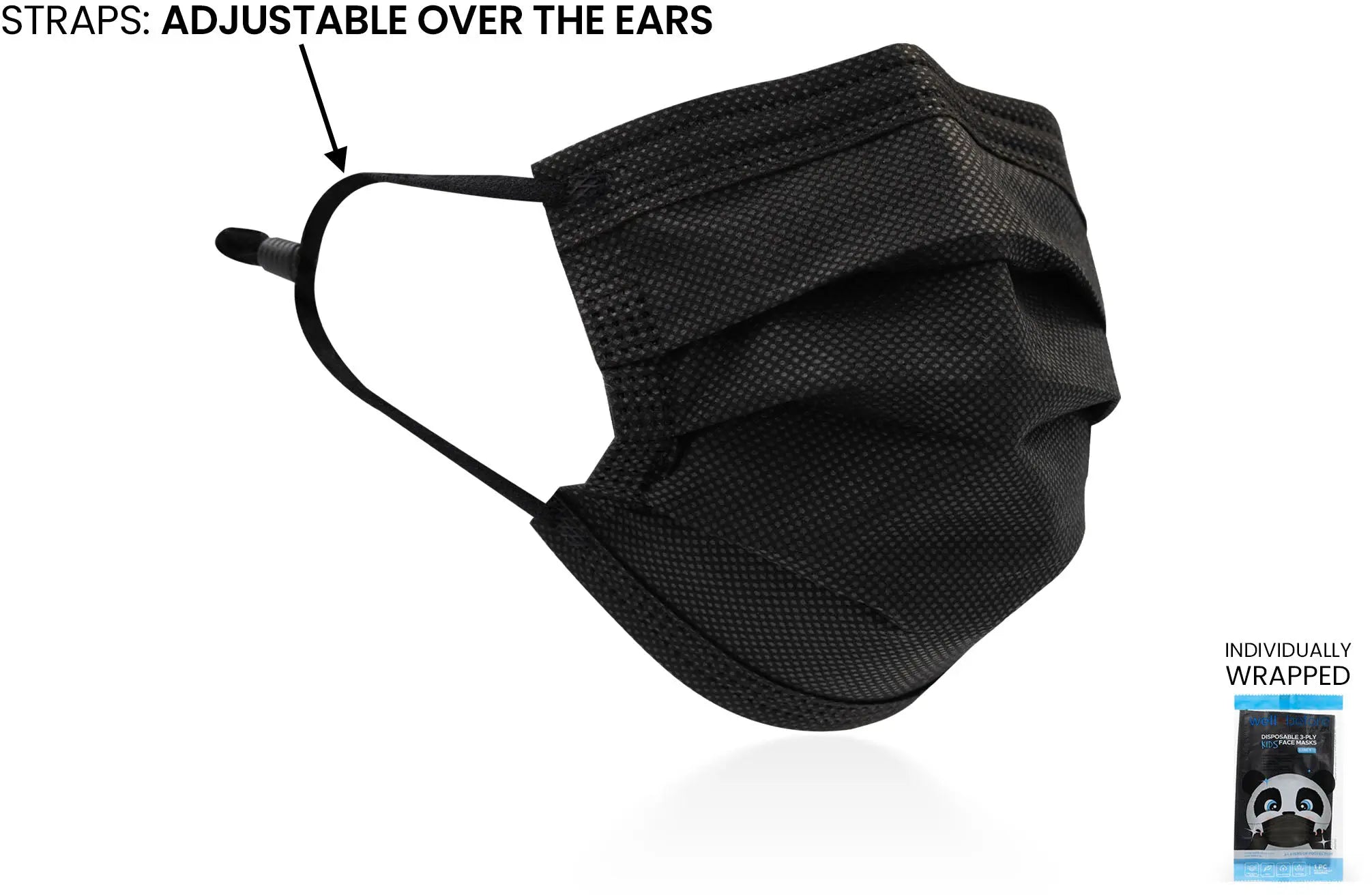 Disposable 3-Ply Kids Mask - BAG of 10