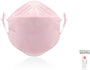 KN95 Face Mask | Individually Wrapped, Elastic Ear Loops - Bag of 10