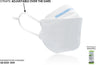 Kids KN95 3D Mask | Individually Wrapped, Elastic Ear Loops - Bag of 10
