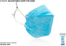 Kids KN95 3D Mask | Individually Wrapped, Elastic Ear Loops - Bag of 10