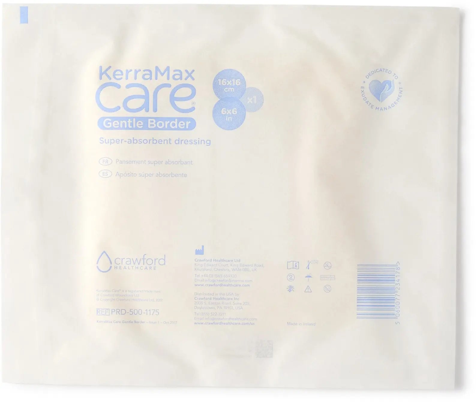 KerraMax Care Gentle Border Super Absorbent Dressing