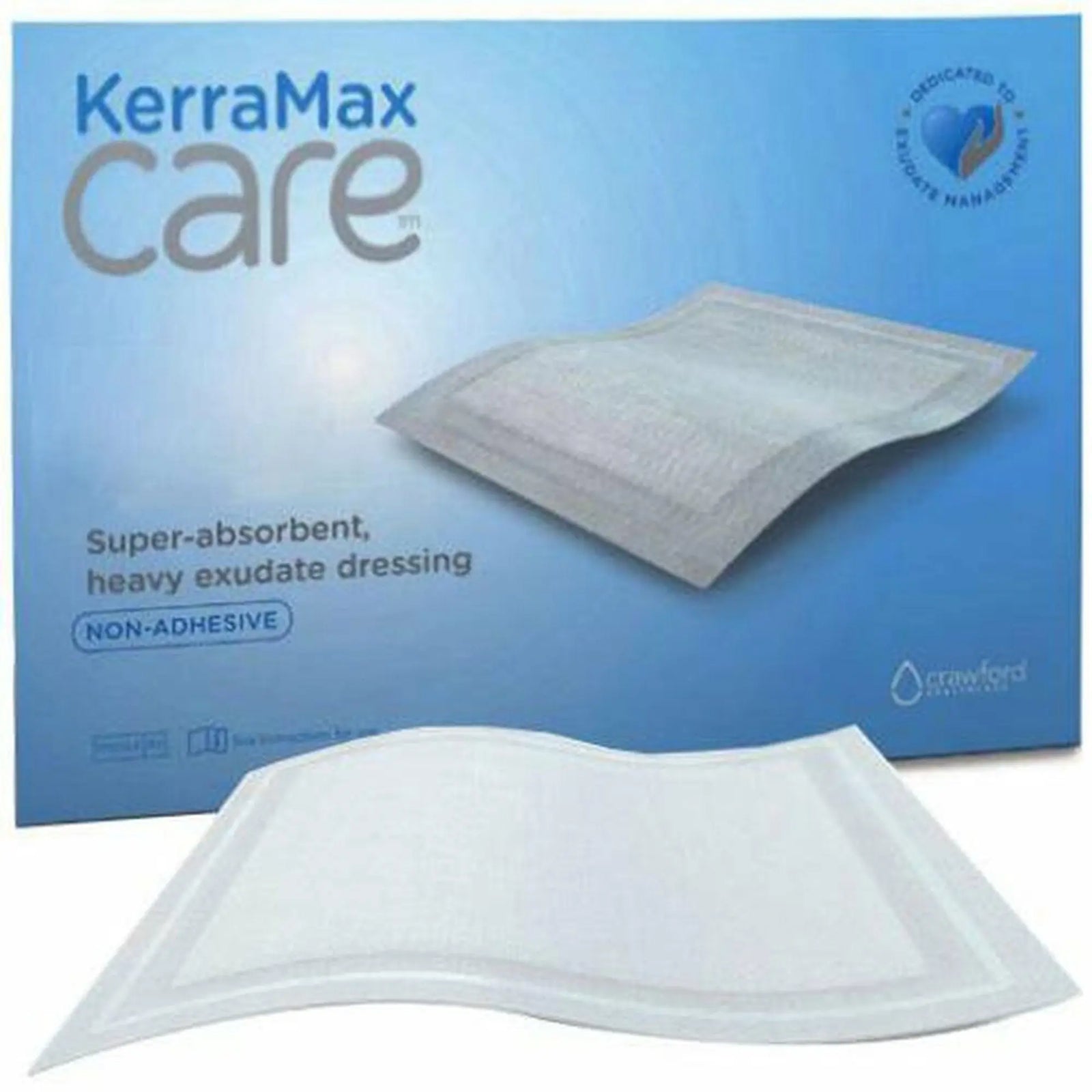 KerraMax Care Gentle Border Super Absorbent Dressing