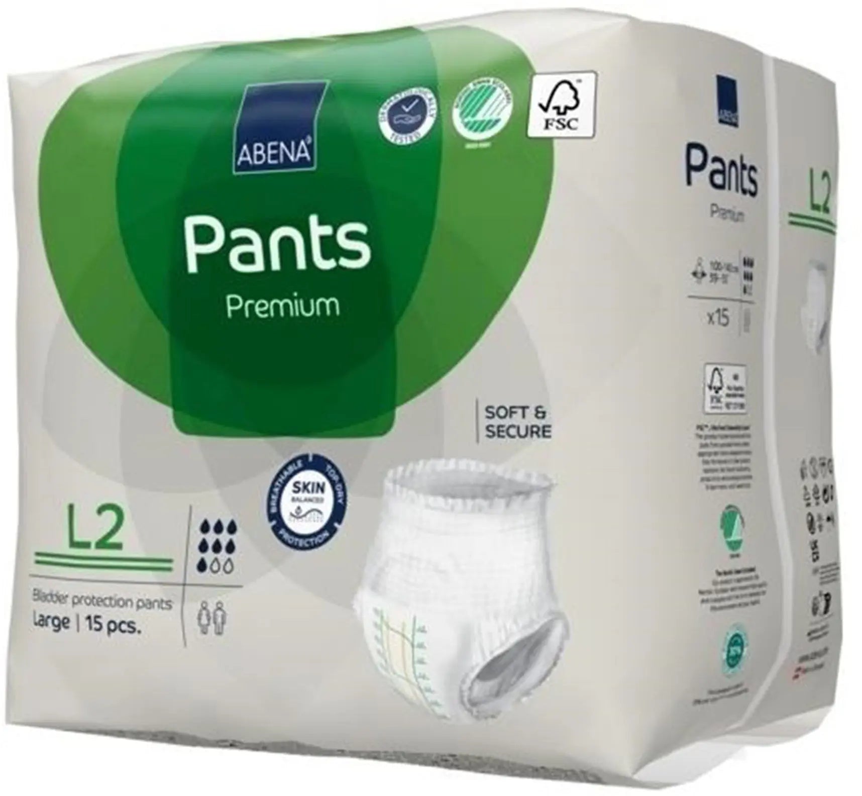 Abena Premium Pants L2 Unisex Adult Absorbent Underwear