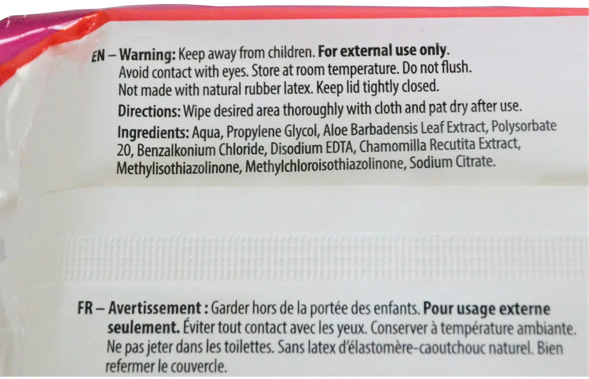 Cardinal Health Rinse-Free Personal Wipe