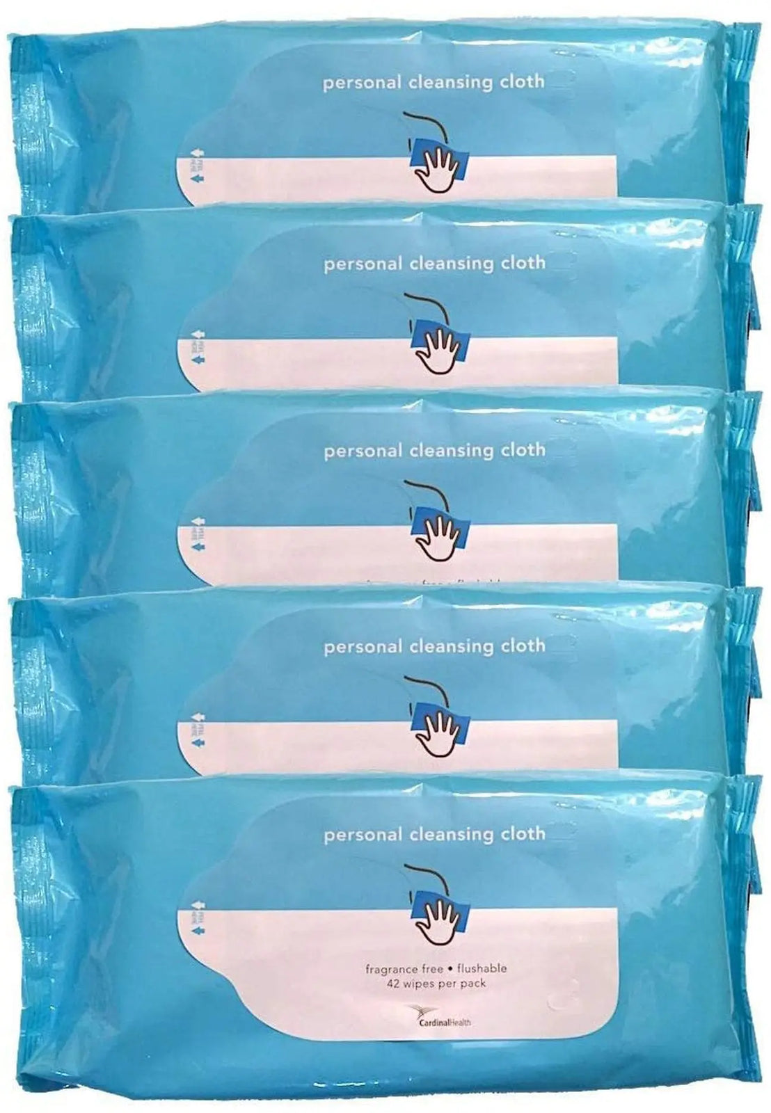Cardinal Health Rinse-Free Personal Wipe