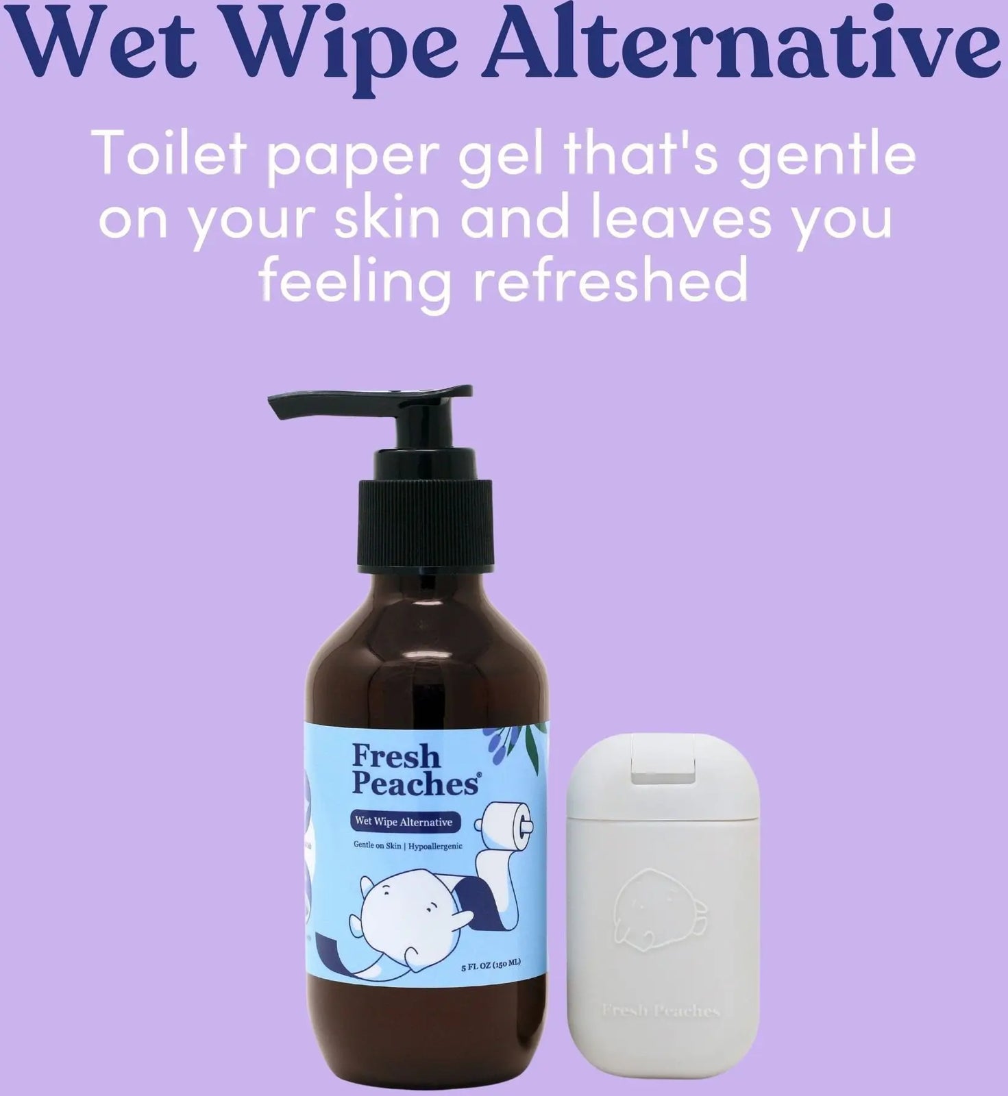 Fresh Peaches Toilet Paper Gel Starter Set