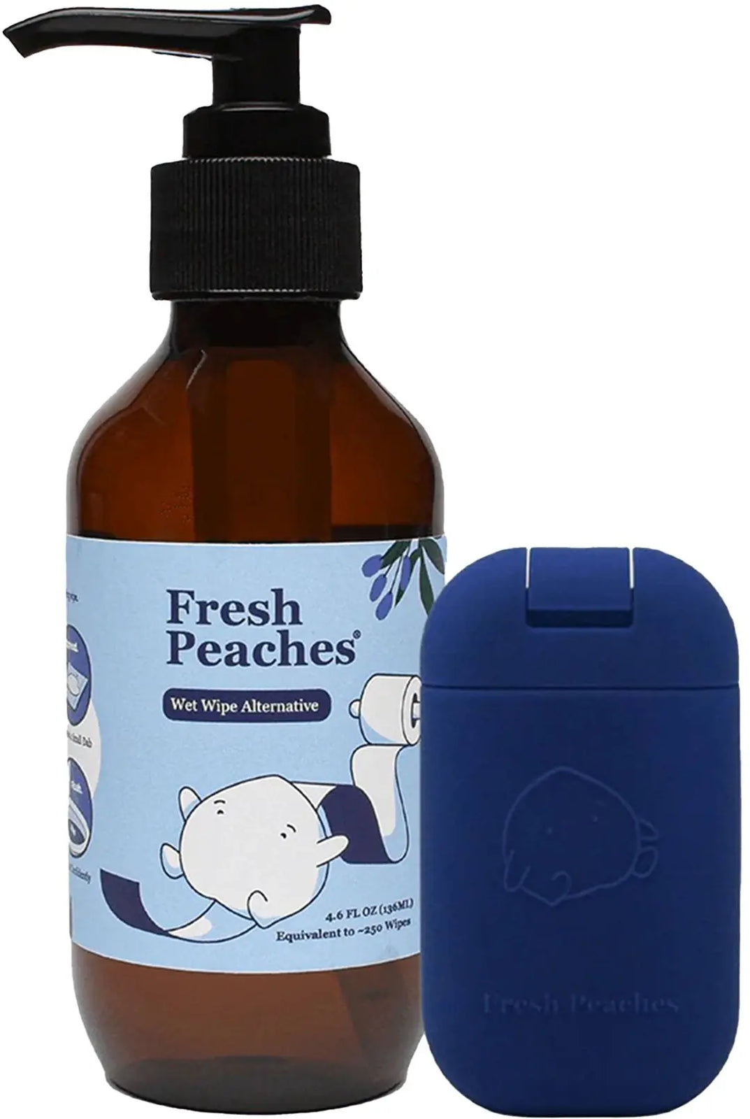 Fresh Peaches Toilet Paper Gel Starter Set