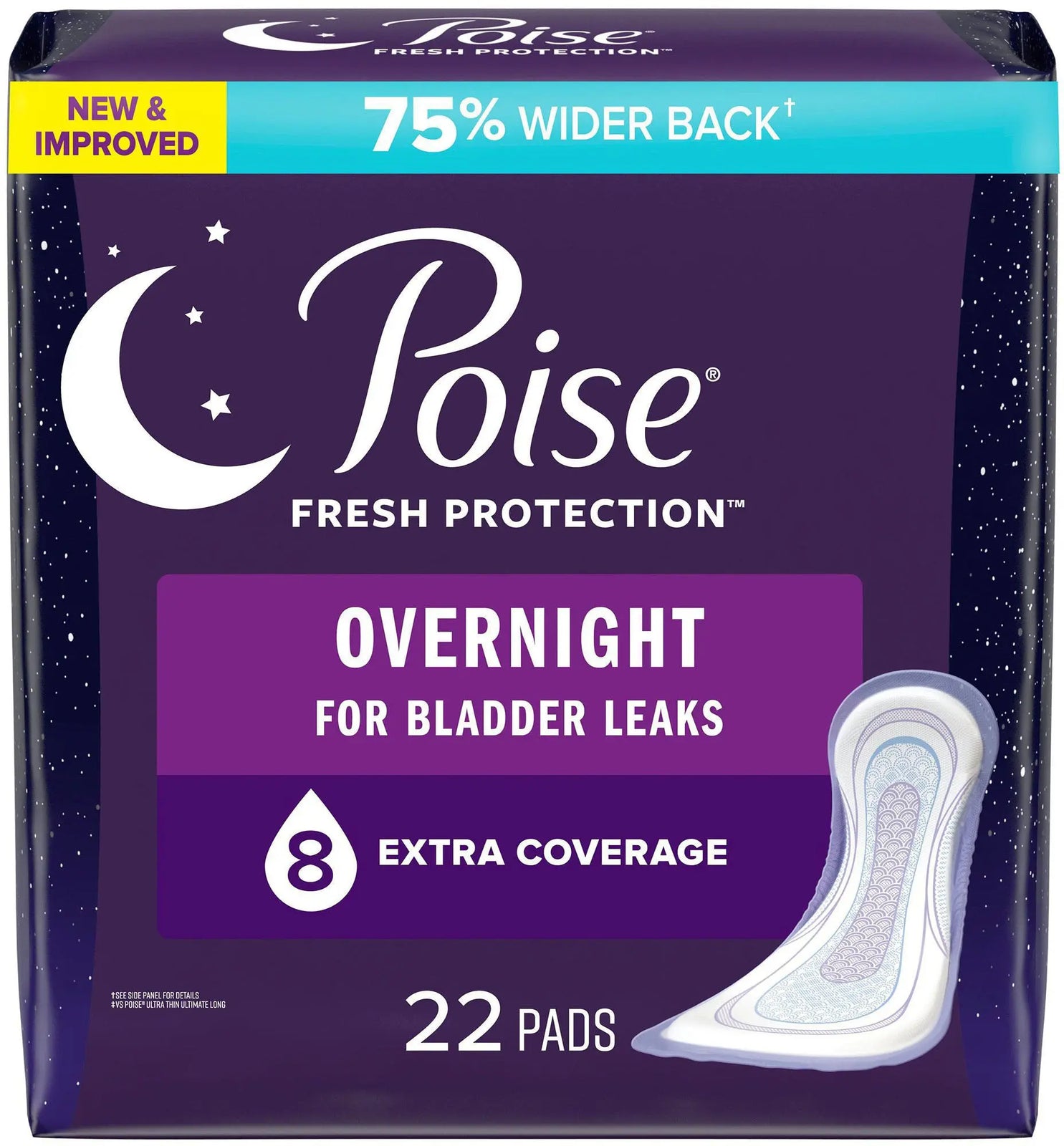 Poise Fresh Protection Bladder Control Pad