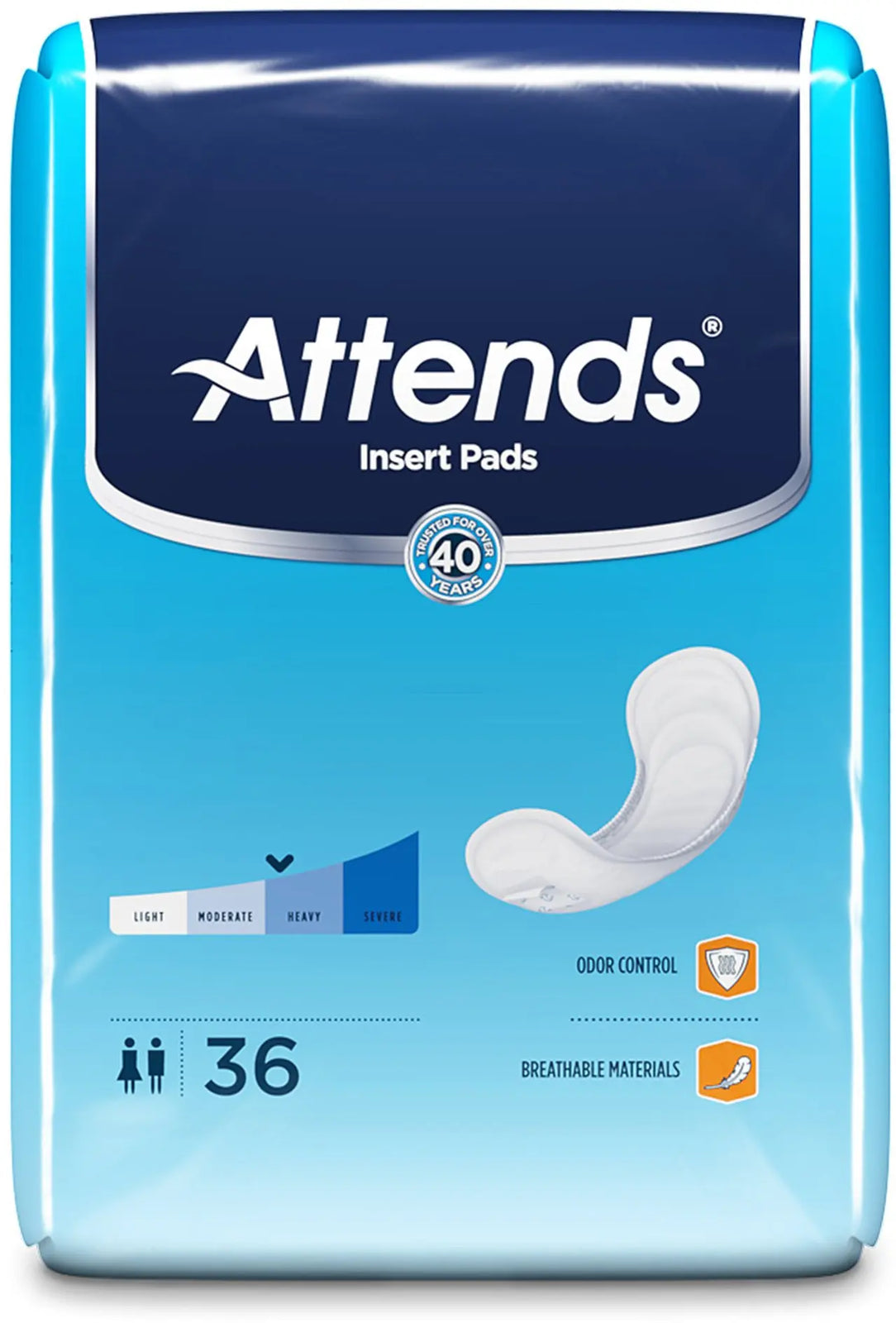 Attends Insert Pad Incontinence Liner