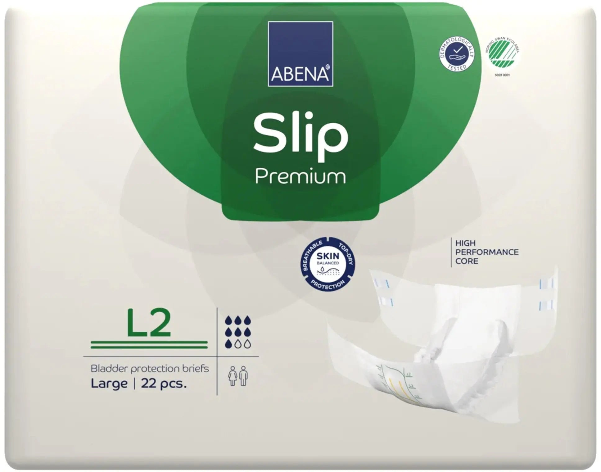 Abena Slip Premium L2 Unisex Adult Incontinence Brief