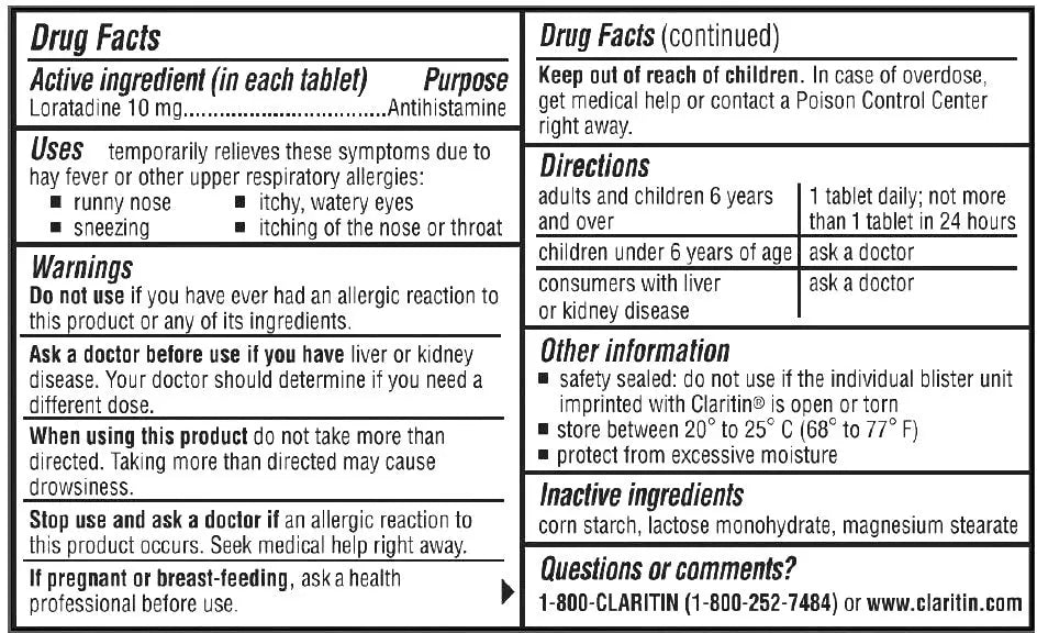 Claritin Allergy Relief