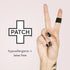Patch Adhesive Strip With Charcoal