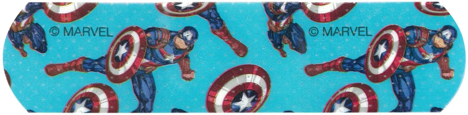 American White Cross Stat Strip Kid Design (Captain America / Iron Man) Adhesive Strip