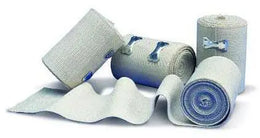 Compression Bandage 4 Inch X 5 Yard Standard Compression Single Hook And Loop / Clip Detached Closure Tan Nonsterile
