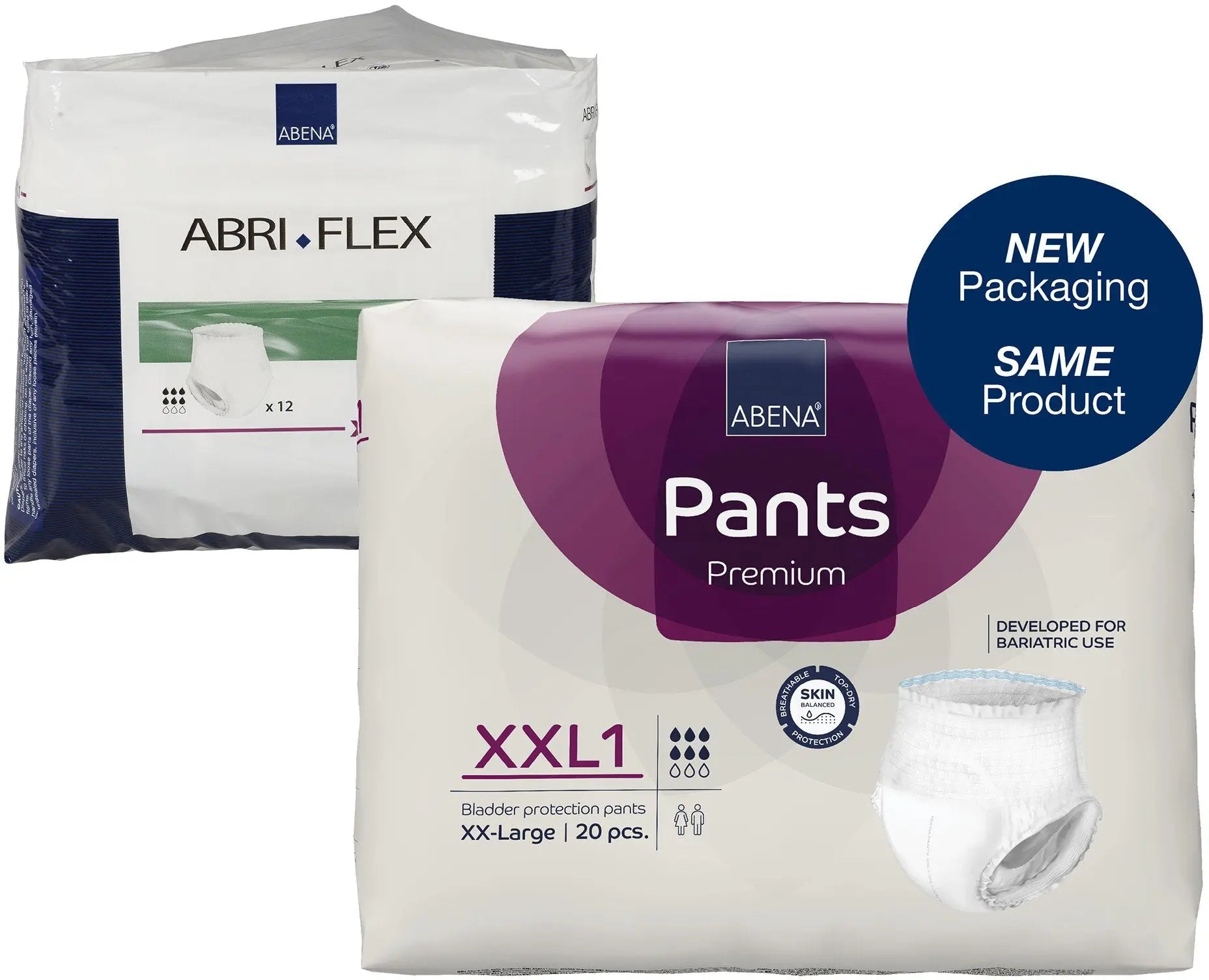 Abena Premium Pants XXL1 Unisex Adult Absorbent Underwear