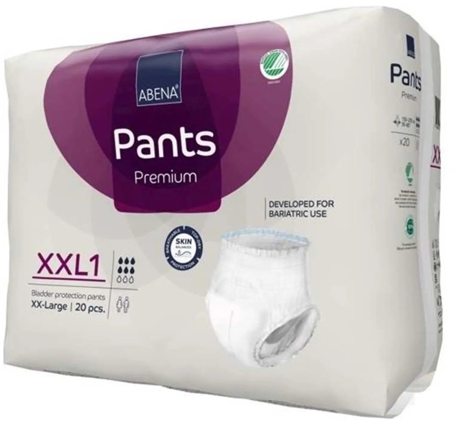 Abena Premium Pants XXL1 Unisex Adult Absorbent Underwear
