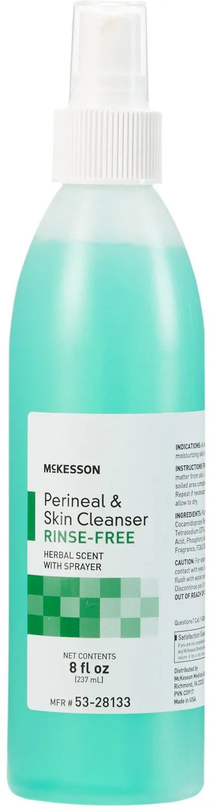 McKesson Rinse-Free Perineal Wash