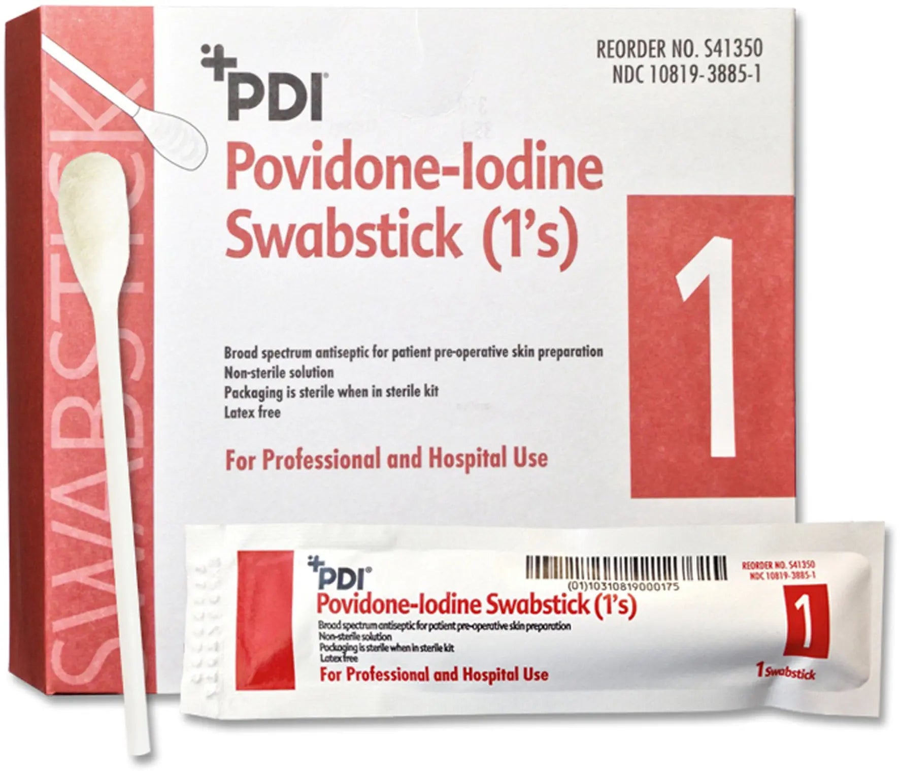 PDI Impregnated Swabstick