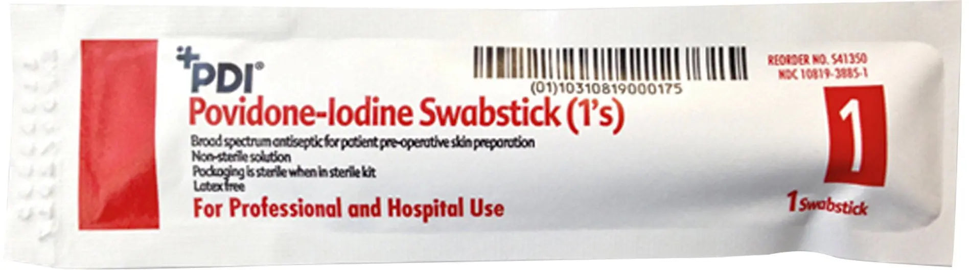 PDI Impregnated Swabstick