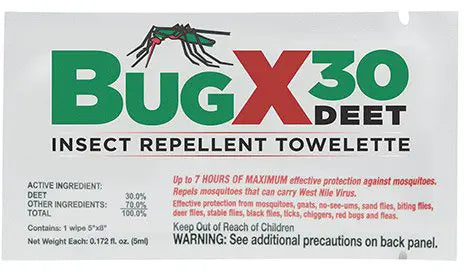 BugX 30 Insect Repellent with DEET