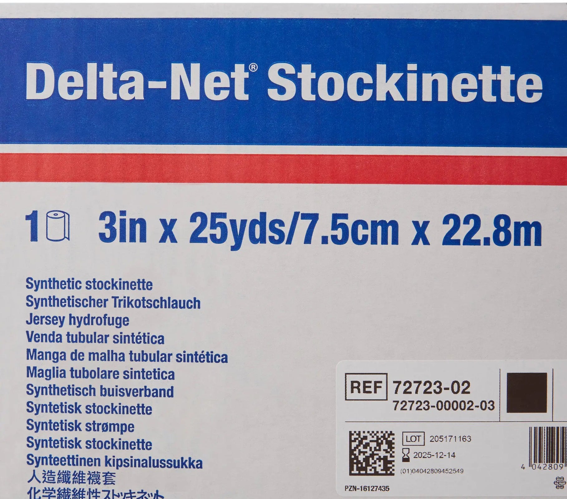 Delta-Net Stockinette Tubular
