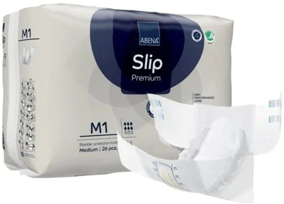 Abena Slip Premium M1 Unisex Adult Incontinence Brief