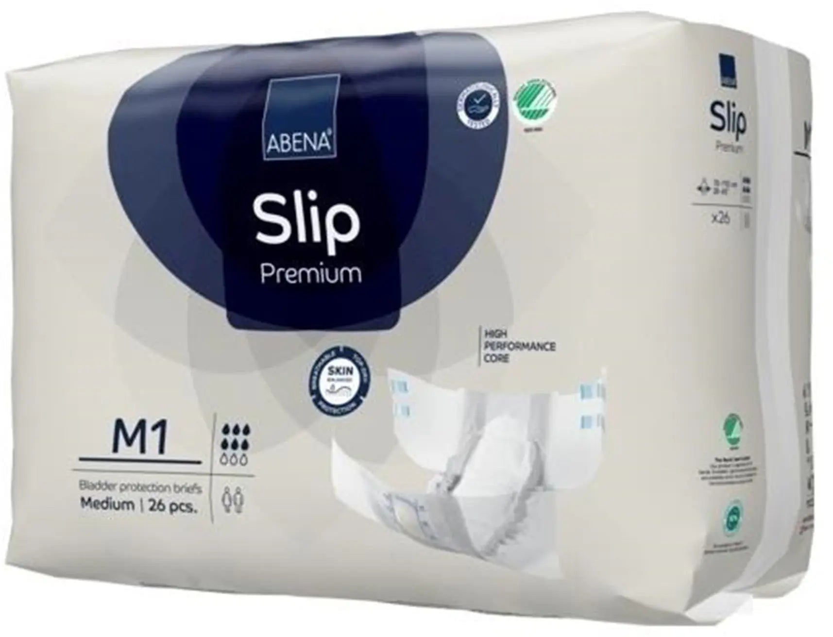 Abena Slip Premium M1 Unisex Adult Incontinence Brief