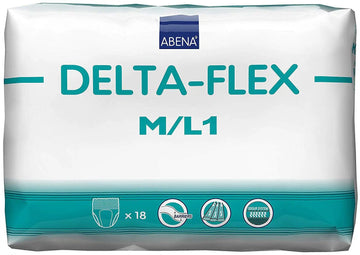 Abena Delta-Flex L1 Unisex Adult Absorbent Underwear