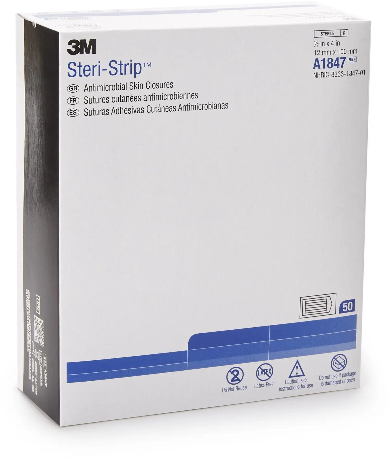 Steri-Strip Antimicrobial Antimicrobial Skin Closure Strip