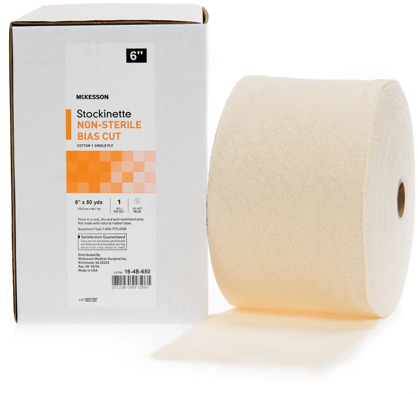 McKesson Bias Cut Stockinette