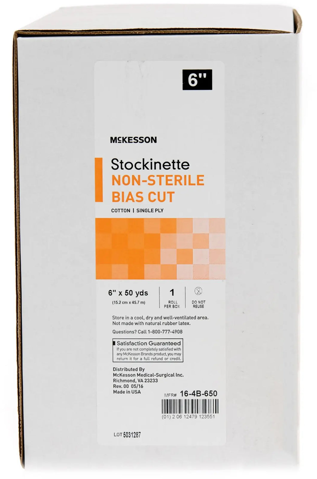 McKesson Bias Cut Stockinette