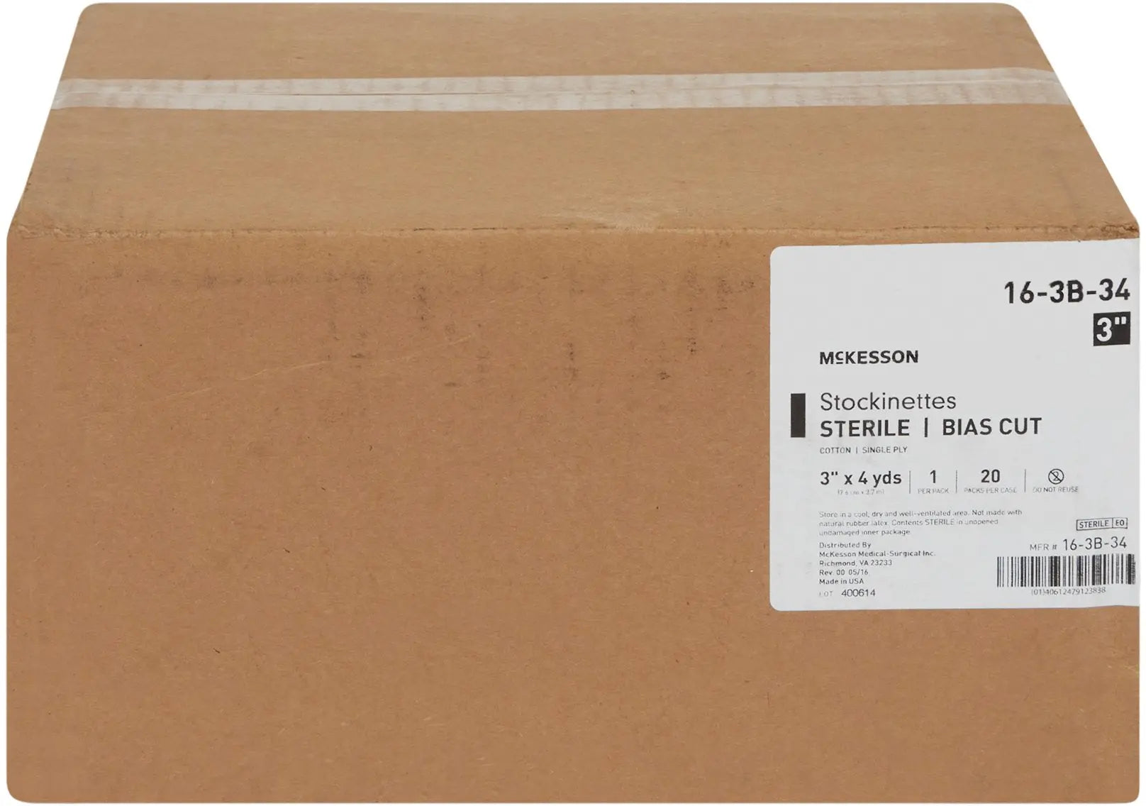 McKesson Bias Cut Stockinette