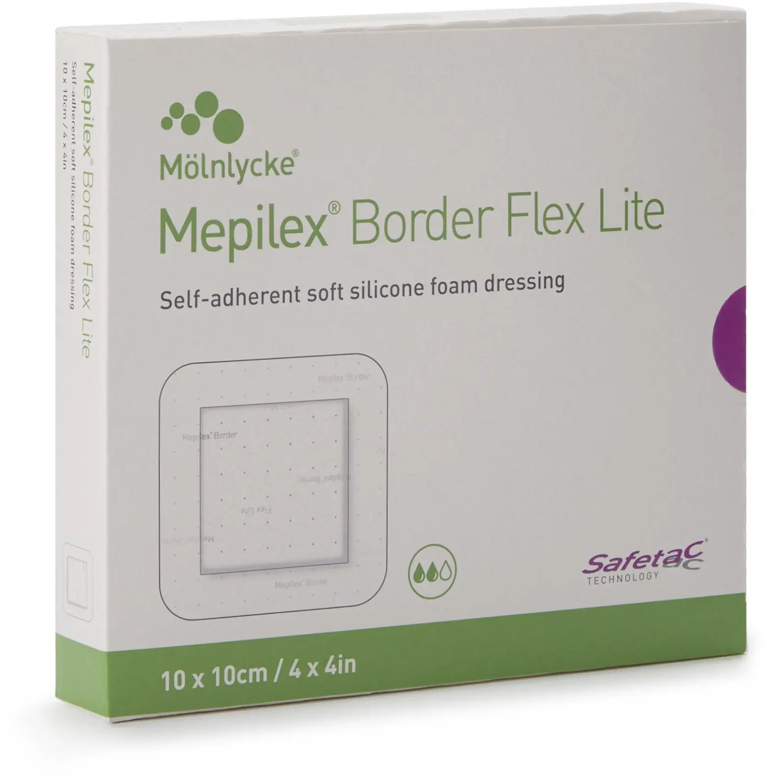 Mepilex Border Flex Lite Silicone Foam Dressing