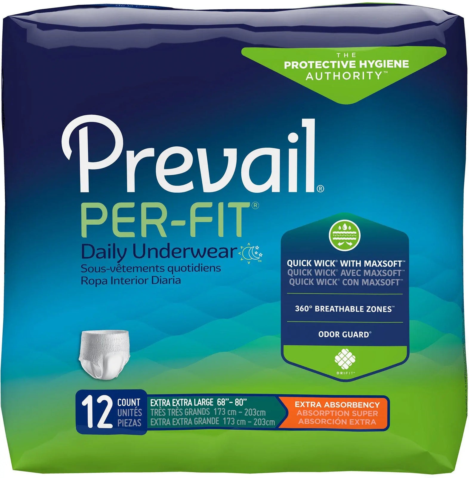 Prevail Per-Fit Extra Absorbent Underwear