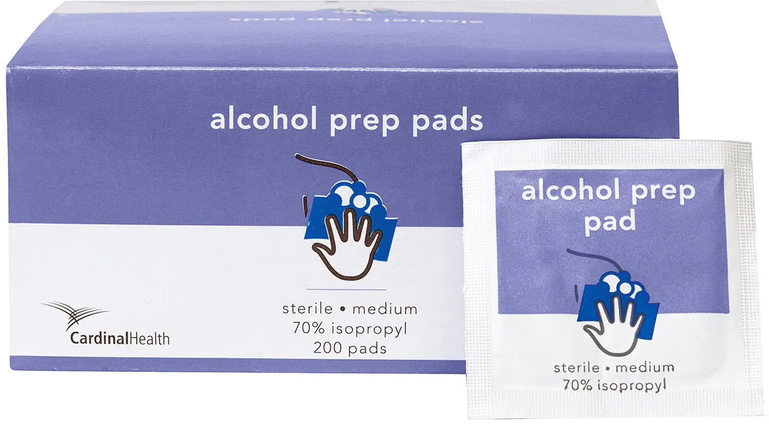 Cardinal Health Alcohol Prep Pads