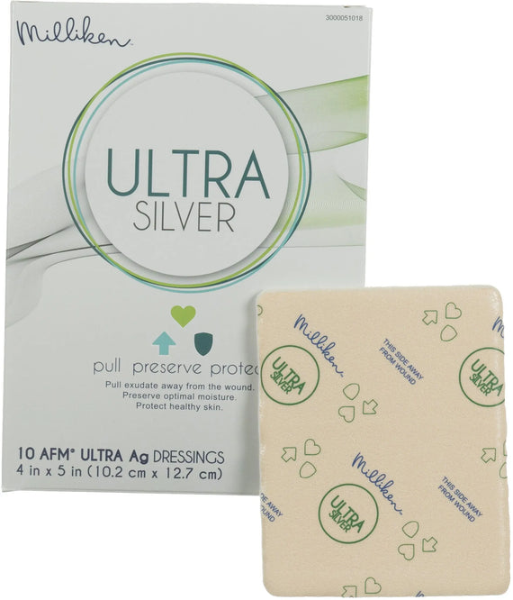 Ultra Silver Silver Foam Dressing