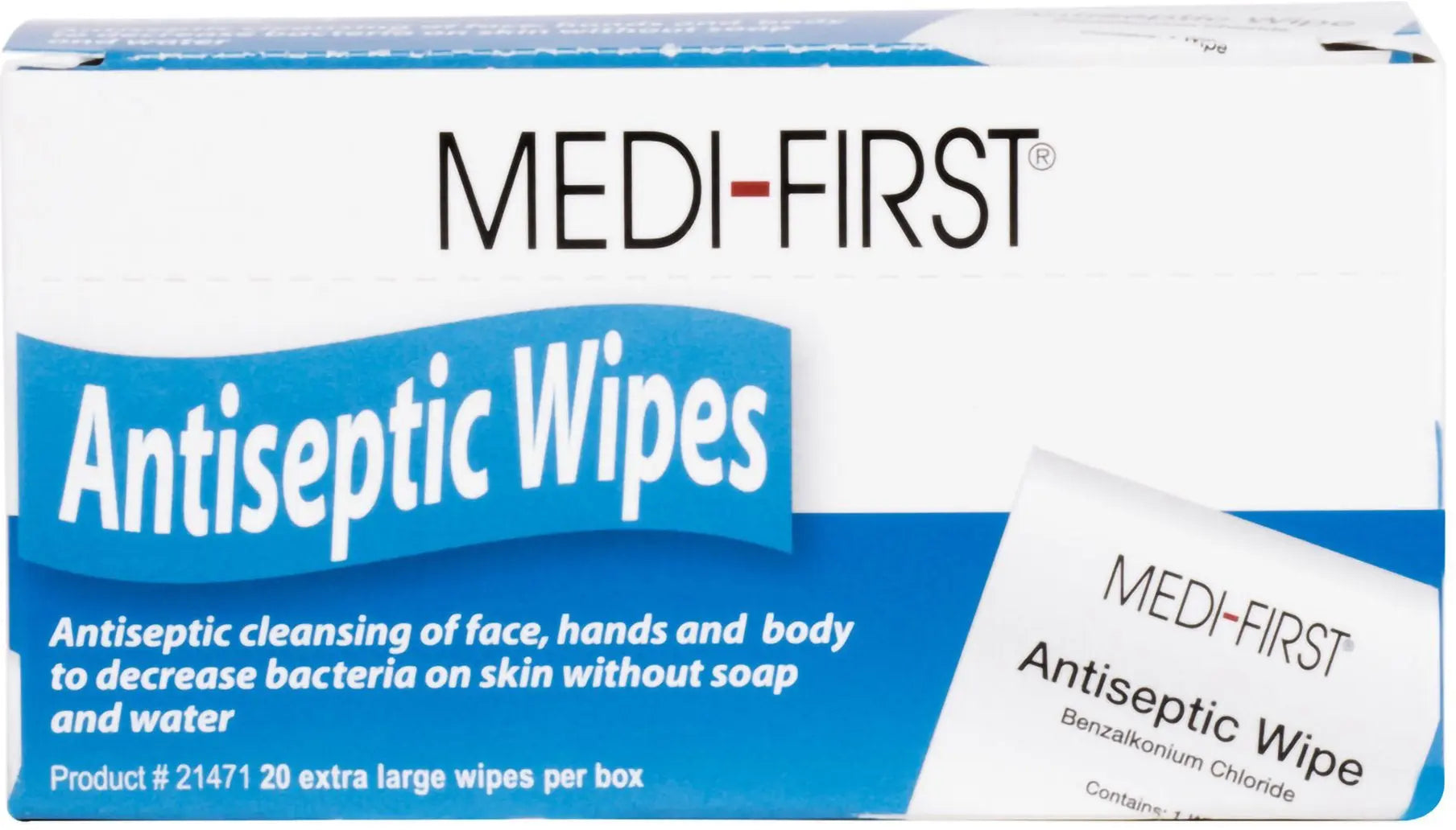 Medi-First Sanitizing Skin Wipe