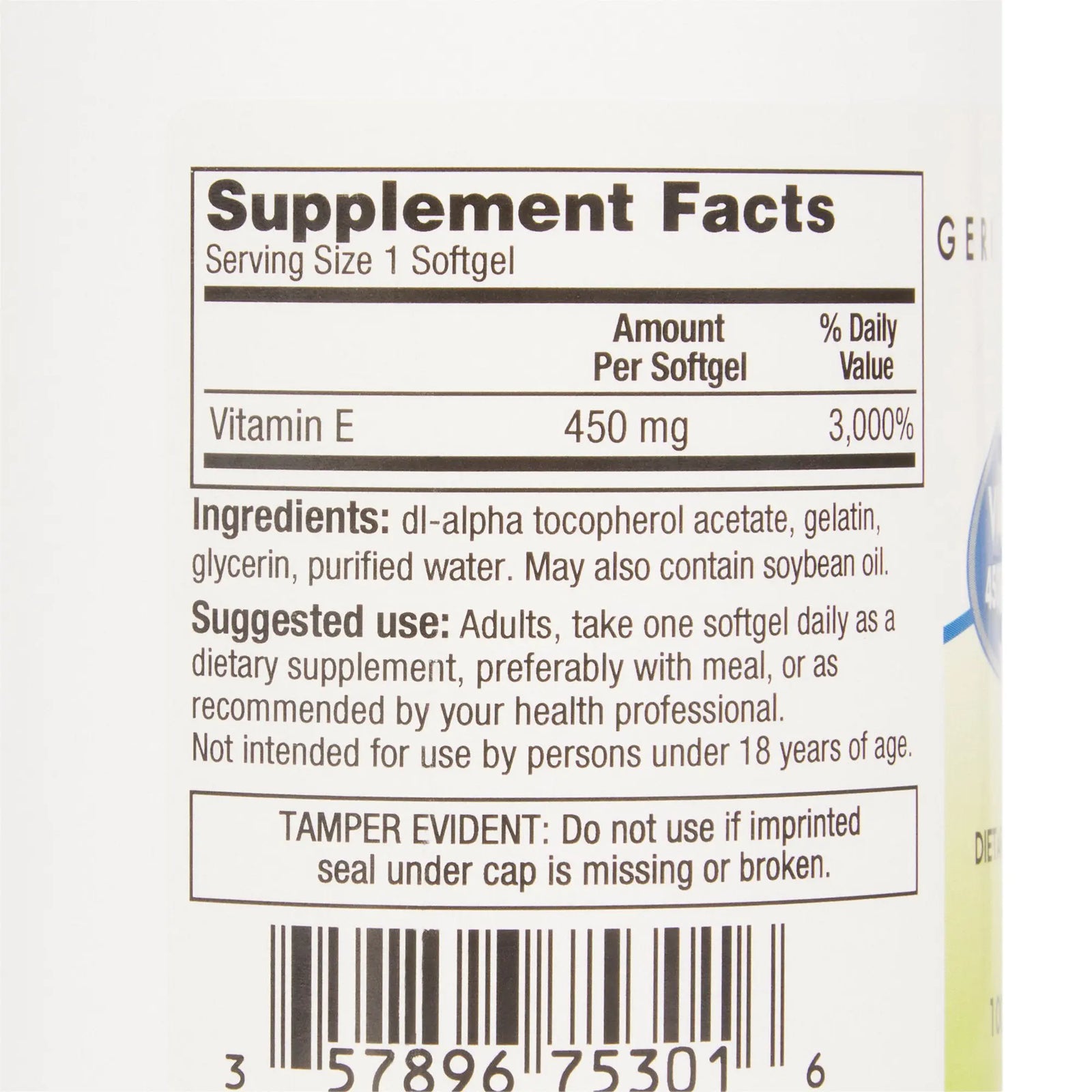 McKesson Brand Vitamin Supplement