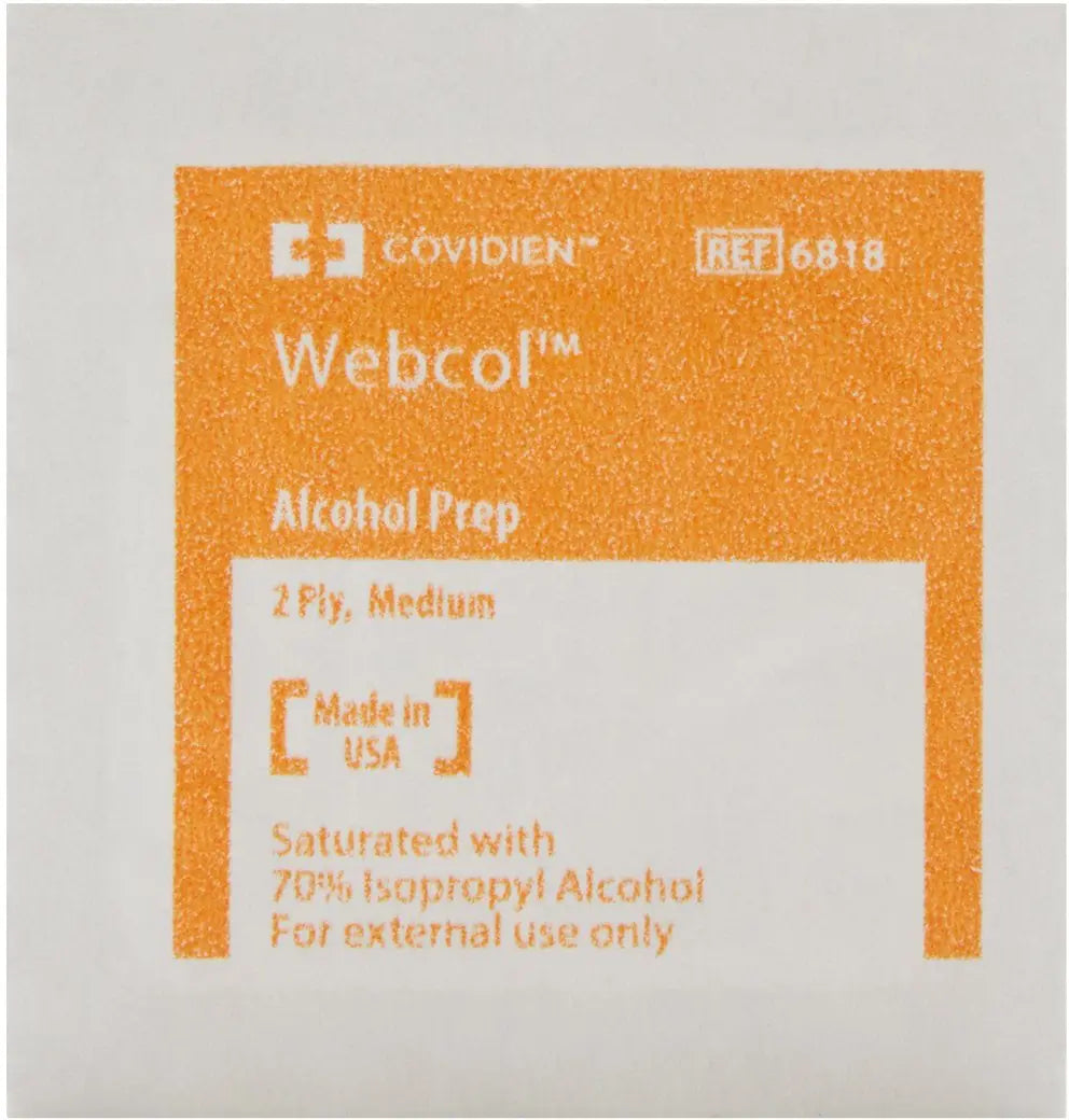 Webcol Alcohol Prep Pad
