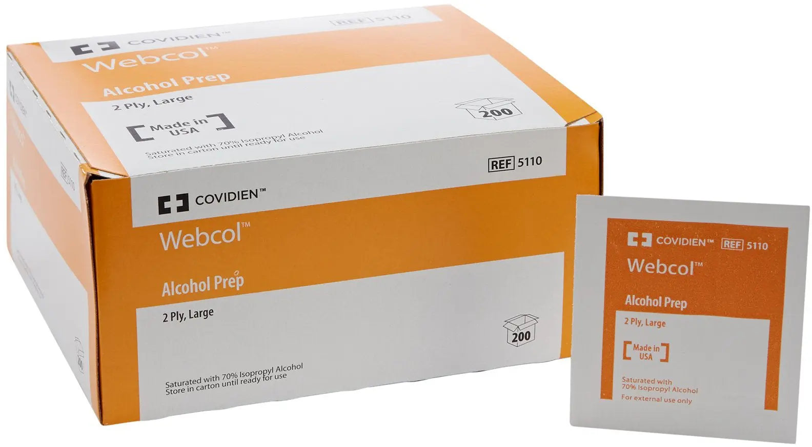 Webcol Alcohol Prep Pad